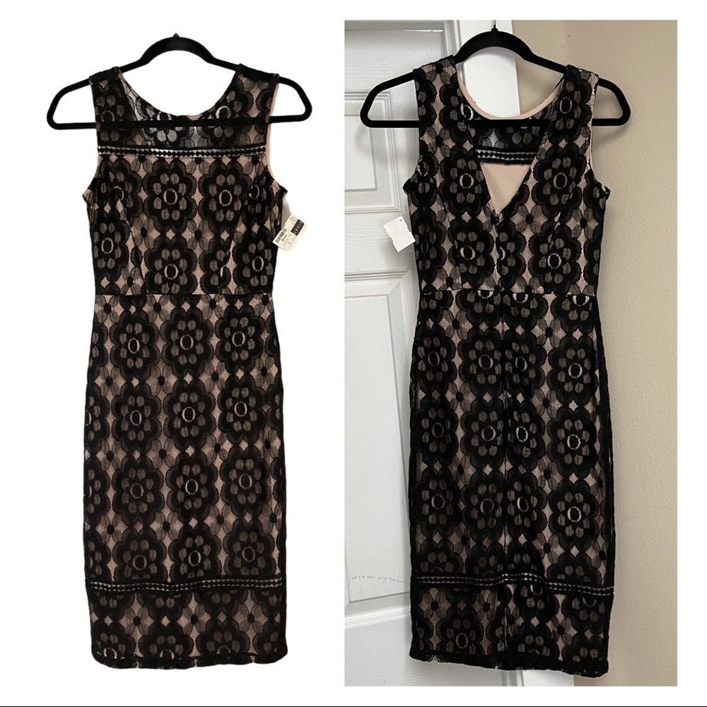 NWT Whimsigoth Black Lace Dress by Mystic | Women's S  | Party Ready Bodycon